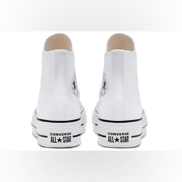 Converse Chuck Taylor All Star Platform High 'White' 560846C New Womens Size 8 - Picture 4 of 5